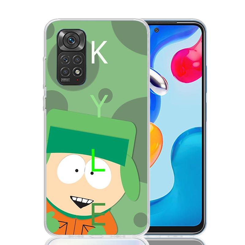 

Cartoon S-South P-Parkes Phone Case For Xiaomi Redmi Note 13 14 15 Pro Plus 12S 12 14S 11S 11E 10 10S 11 11T 5G 4G Cover Coque R Note 12 Pro Plus