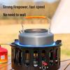 Portable Windproof Gas Cassette Stove Kit