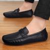 Men Casual Shoes Soft Genuine Leather Loafers Men'S Flats Comfy Luxury Shoes Male Driving Footwear Man Brand Handmade Sneakers