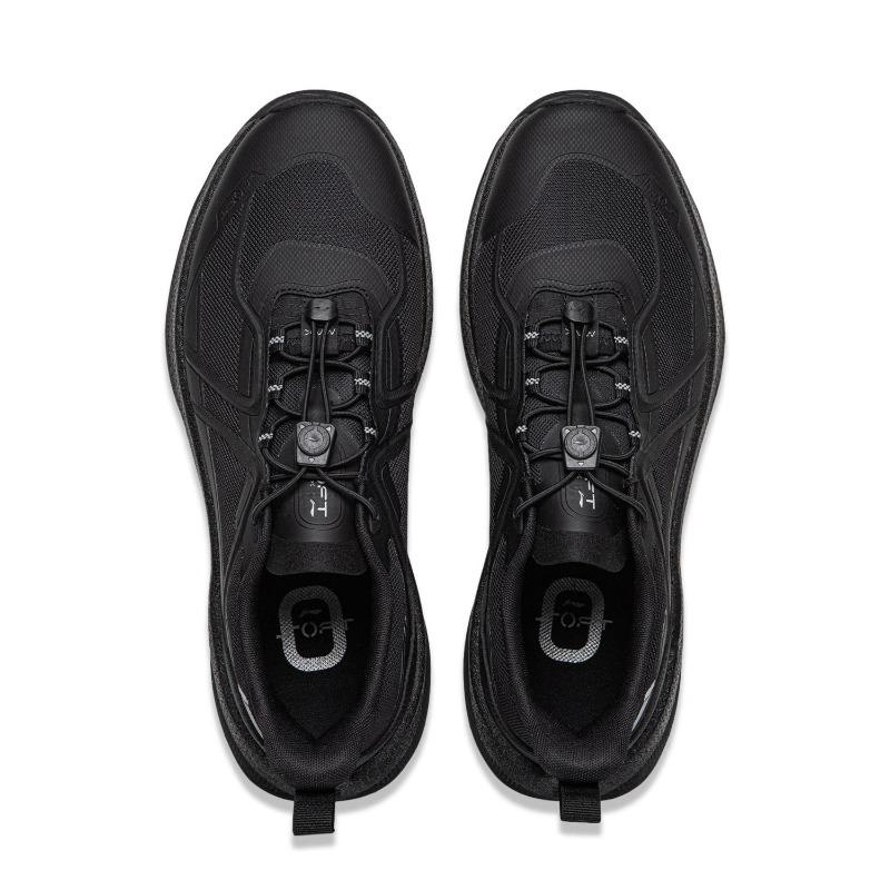 Li-Ning Soft Go Max Mens Low Top Casual Shoes Black AGLW085-1