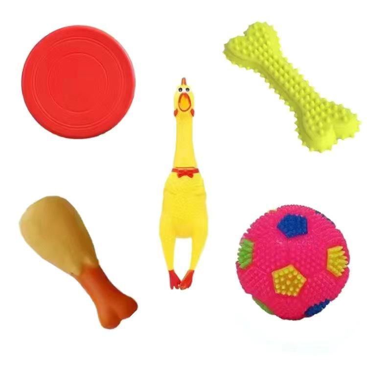 Durable Cotton Rope Frisbee Toy Set for Small To Medium Dogs