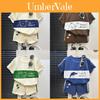 Baby Boy Girl Summer Cotton Animal Cartoon Short Sleeve T Shirt And Shorts Set For Toddler Kids