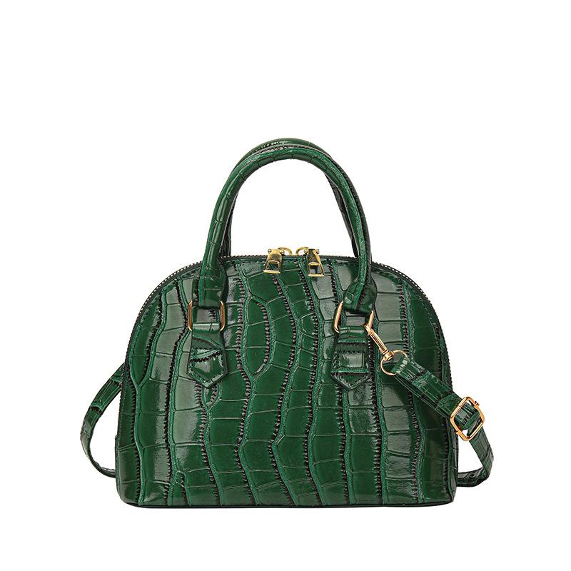 Retro Shoulder Bag Fashion Pu Leather New Women's Bag Waterproof Crocodile Pattern Versatile Crossbody Bag Hand Bags for Women