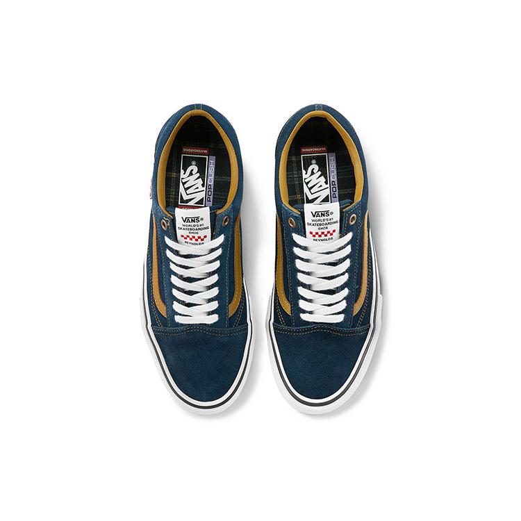Old Skool Dane Reynolds X Old Skool Skate Vans 'Navy Golden Brown' VN0A5FCB9CV