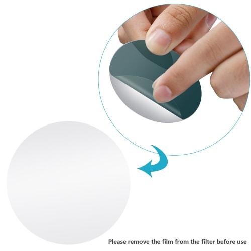 NEEWER Conical Snoot Kit Medium Size Aluminum Alloy with Honeycomb Grid and 5 Color Gel Filter Compatible with Bowens Mount Studio Strobe Monolight, P