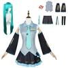 Anime Karakter Prestaties Kleding Hatsune Miku MIKU Anime Kleding Cosplay Kleding Rok Hetzelfde Pak Pruik Accessoires Halloween