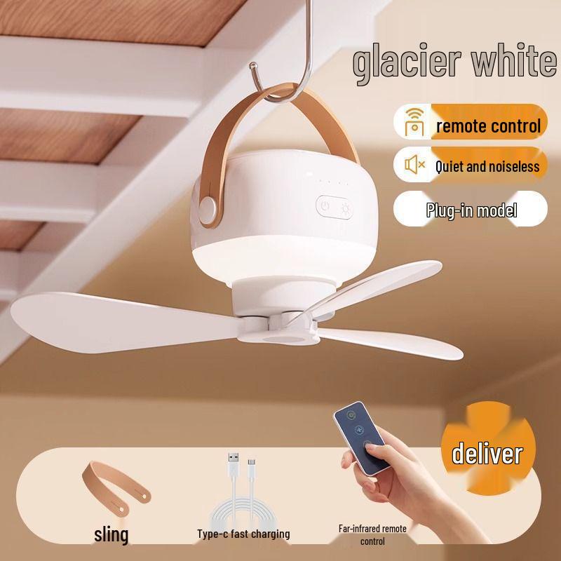 

Mu Ran Portable USB Rechargeable Fan for Bed, Dorm, Camping & Outdoor Use Default Option