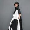 Xitao Vestido estampado com gola virada para baixo WMD0855