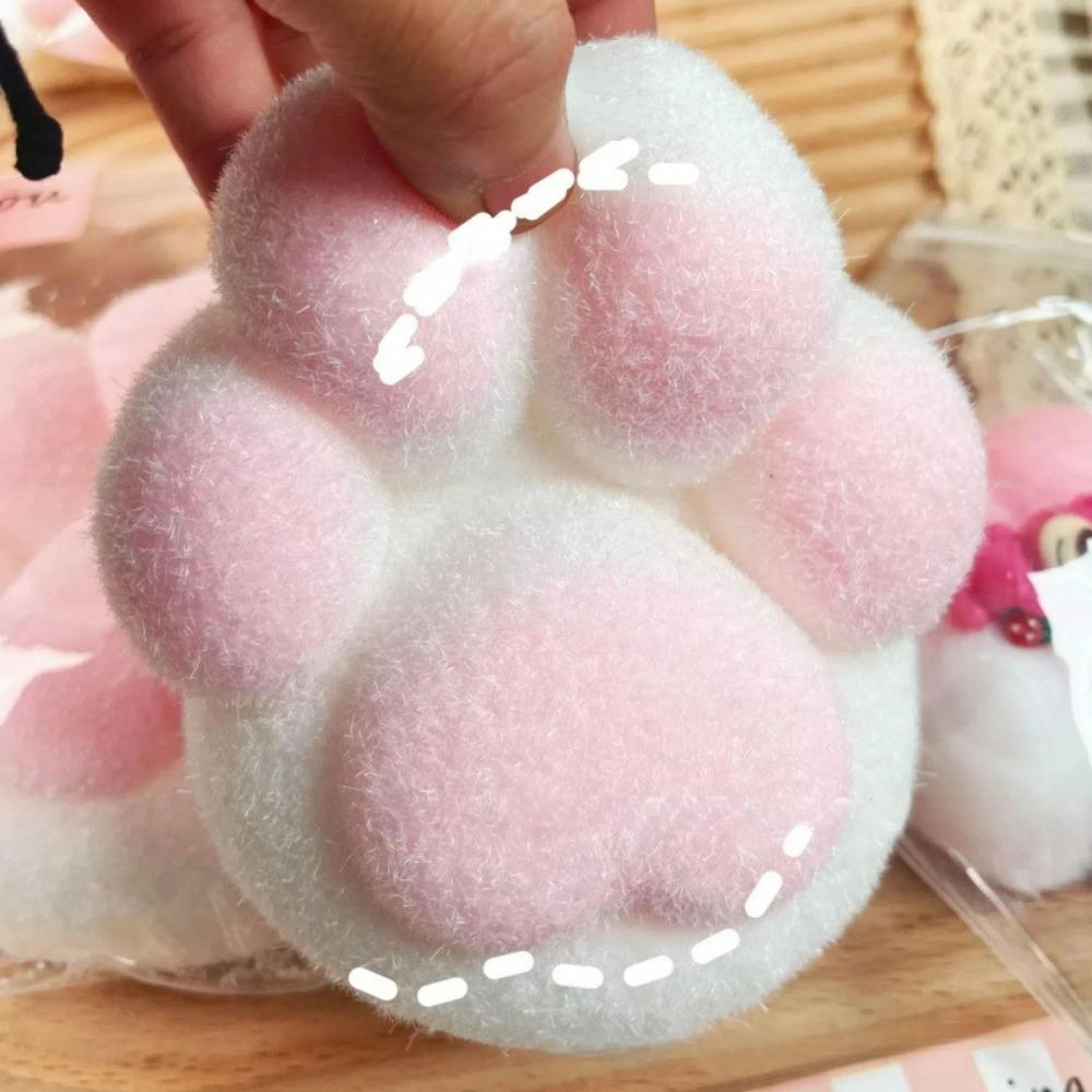 Jumbo Soft Squishy Cat Paw Stress Relief Toy, Extra Large Sensory Fidget Toys for Anxiety ADHD Focus, Kids Adults Squeeze Gift