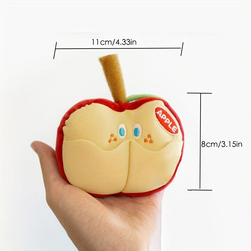 

Милые плюшевые игрушки для собак в форме яблока Ipc для вокализации во время ежедневных игр Pack of 1