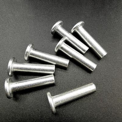 400Pcs M2/M2.5 Rivets Small Thick Aluminium Flat Head Solid Rivet Kit for Hardware
