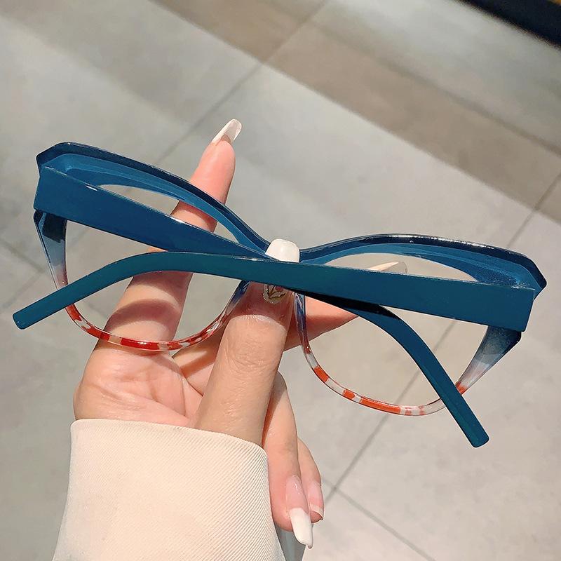 Anti Blue Light blocking Cat Eye Eyeglasses Ladies For Female Classic Sun Glasses Luxury Designer Style Style Colorful Glasses Spectacle Frame Frame