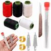 31/34/37PCS Multi-Purpose Sewing Tool Set with Top Needle Easy Sewing Needle and Thread Kit Needle Thread Hand Repair Tools