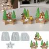 Star Shape Candle Holder Candle Holder Mold Resin Craft Molds  Holiday Ornaments