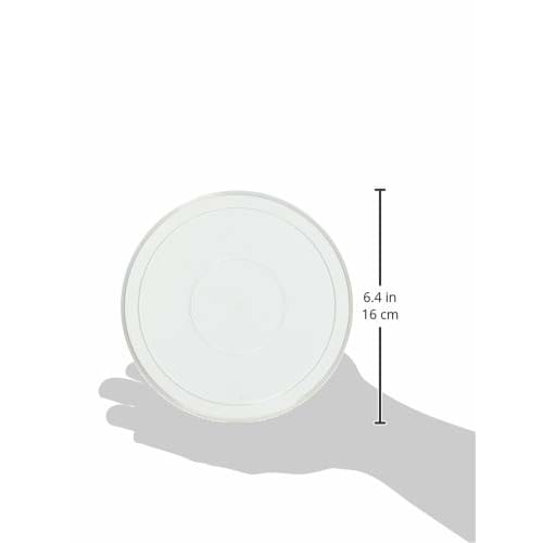 Noda Horo Round Storage Lid with Round Seal, 14cm, White, Approx. 15.6x15.6x0.9cm