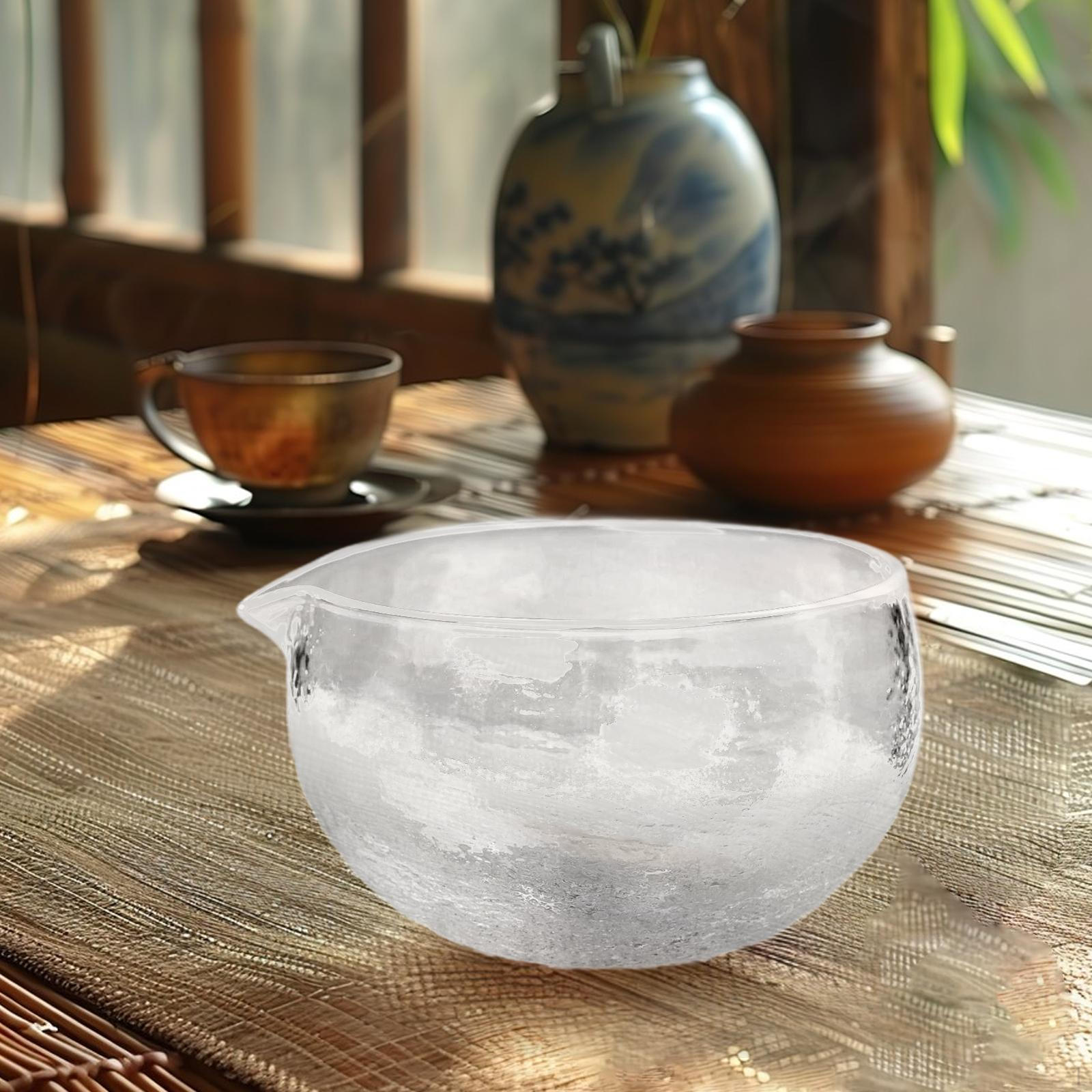 

Ceremonial Matcha Chawan with Spout for Green Tea Ceremony Gift чистий