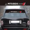 Car Front Rear Windshield Decoration Sticker For Mitsubishi Outlander Space Delica Mirage Jinxuan Attrage Xpander Mirage Montero