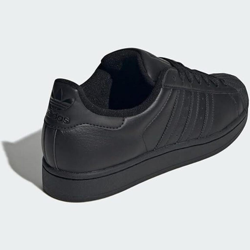 Adidas Superstar Core Size II, Black/Core Black/Core Black, JI0081, 23.0cm