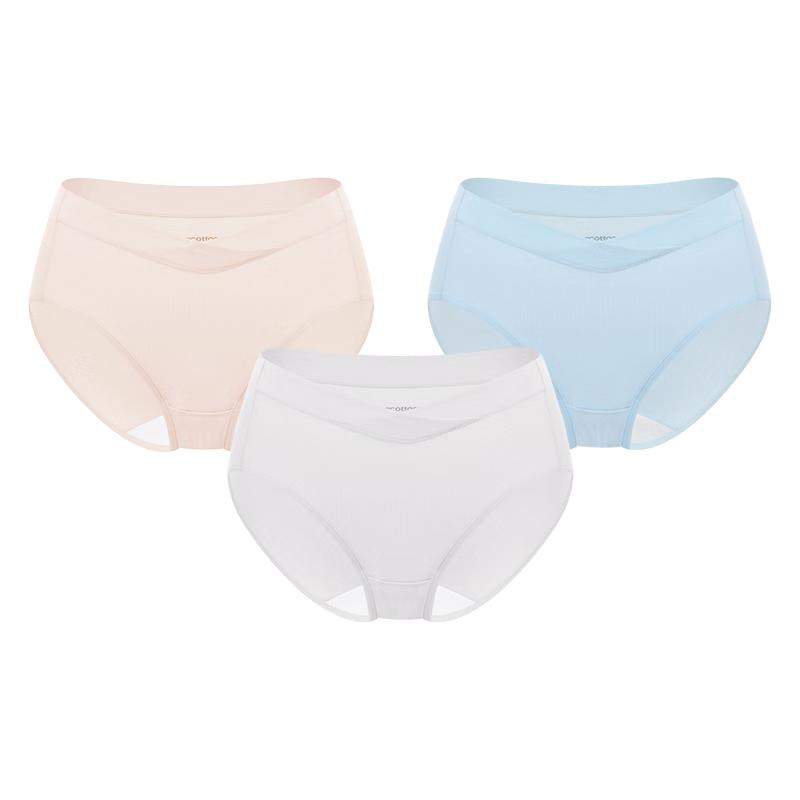 All Cotton Story Maternity & Postpartum Low-Waist Briefs 3-Pack