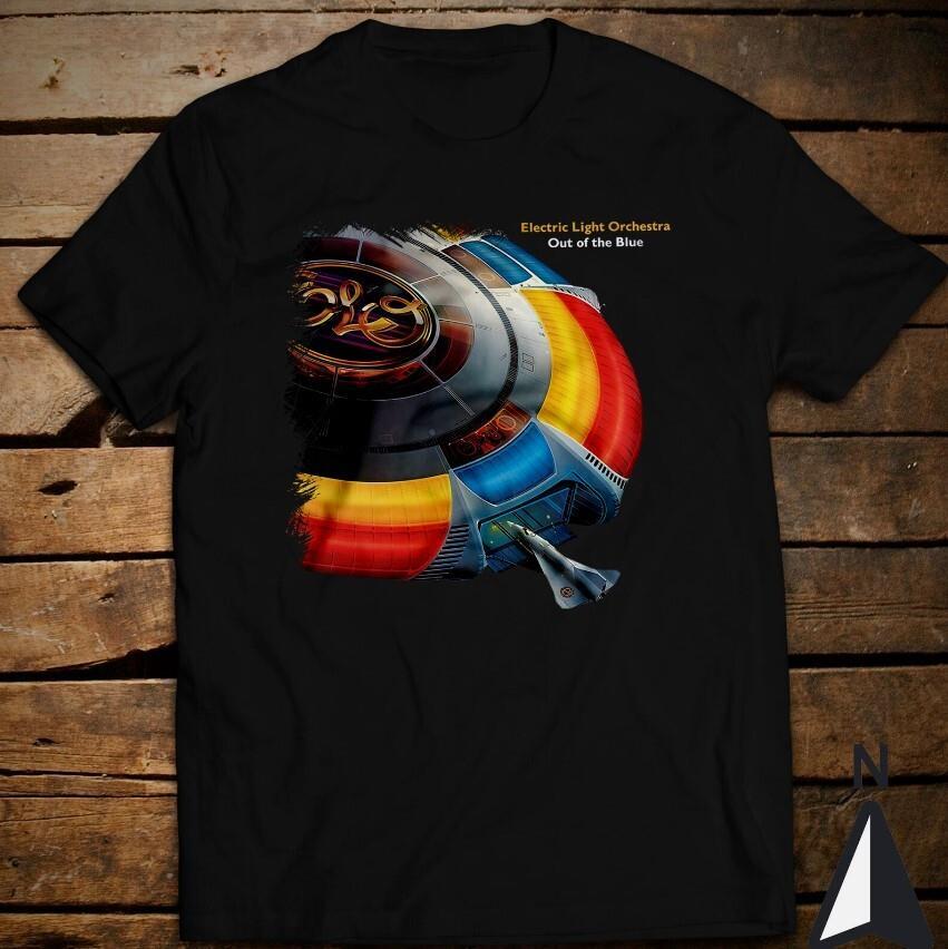 Винтажная футболка ELO Electric Light Orchestra It s Over Out of the Blue S-2XL Унисекс XL