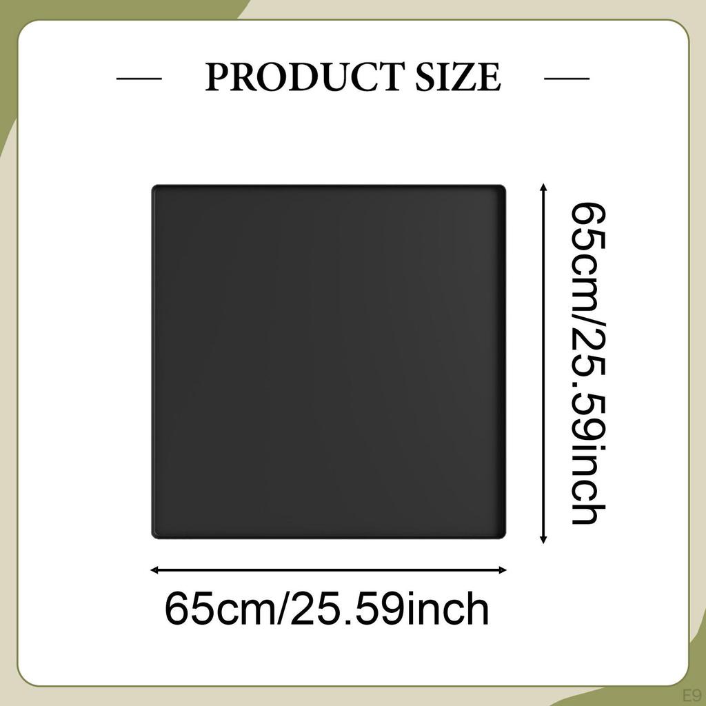 Silicone Appliance Mat Pad Anti Slip Accessory Dryer Drip Tray Pet for Office Bedroom Washing