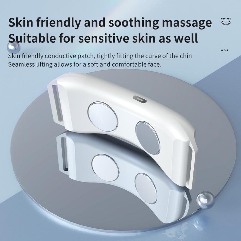 V-Face Slimming Microcurrent Chin Shaper & Lifting Massager with Vibration and Heat