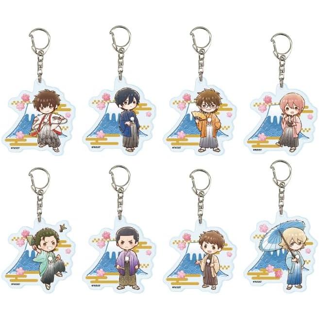 Ace of Diamond act II Second Season - New Year Ver. Acrylic Keychain Complete Set (8 pcs/box)