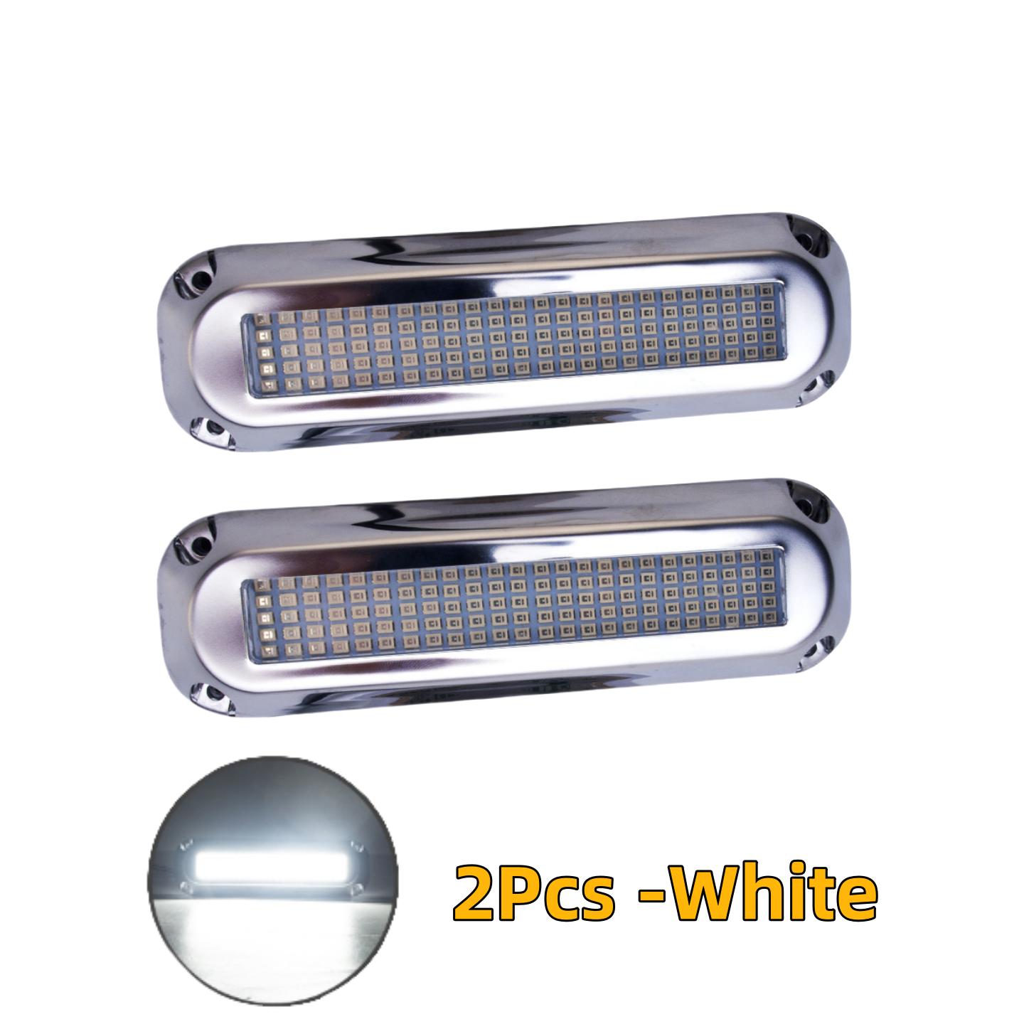 

120 LED Underwater Boat Lights LED Waterproof Speedboat Navigation Lighting Boat RVS Yacht Marine Accessories 2PCS белый