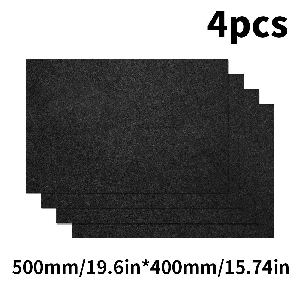 

4/8Pcs Disposable Car Foot Mats Portable Felt Vehicle Folding Floor Mats Car Foot Pad Paper Anti-Dirty for Car Accessories