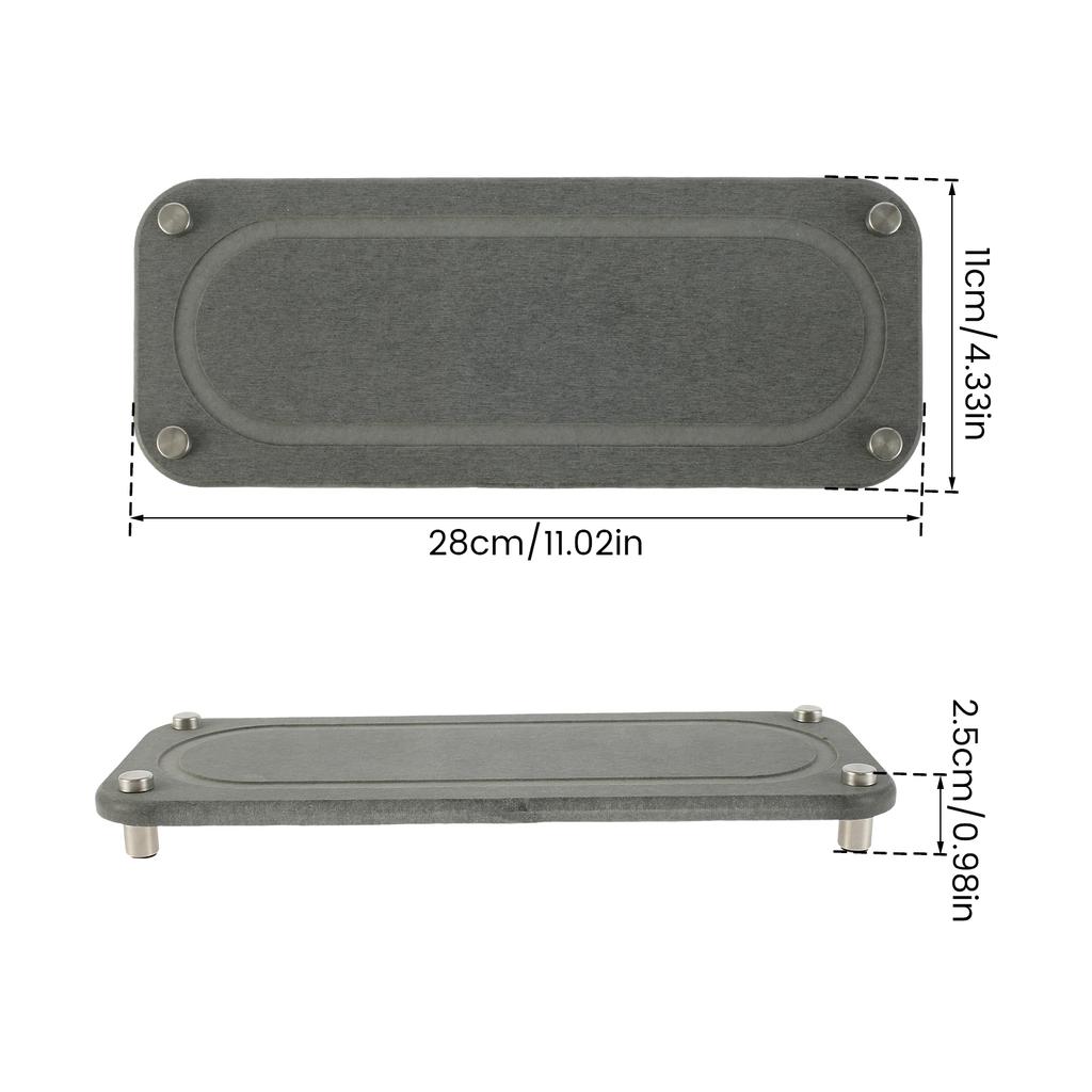 Sink Fast Drying Stone Portable Instant Dry Sink Organizer Diatomite Stone Sink Tray Bottle Drying Rack Water Absorbing Stone