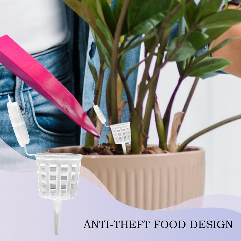 Fertilizer Bins 10 Pieces Fertilizer Baskets With Lid Patio Lawn & Garden Supplies For Flower Succulent Potted Plant Garden