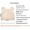 Newborn Baby Bear Ears Pullover Hat - Soft & Comfortable
