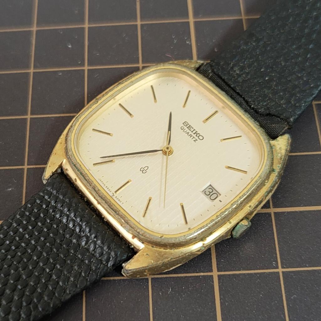 SEIKO QUARTZ Chariot Wristwatch 5931-5190 K26V