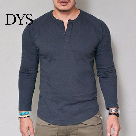 T-shirt Long Sleeve Breathable Cotton Slim O Neck Blouse for Dating