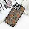 Cute Dachshund Bulldog Phone Case For iPhone 17 Air 16e 15 14 13 12 11 Pro Max Plus Mini SE2020 2022 Cartoons Dog Hard Cover