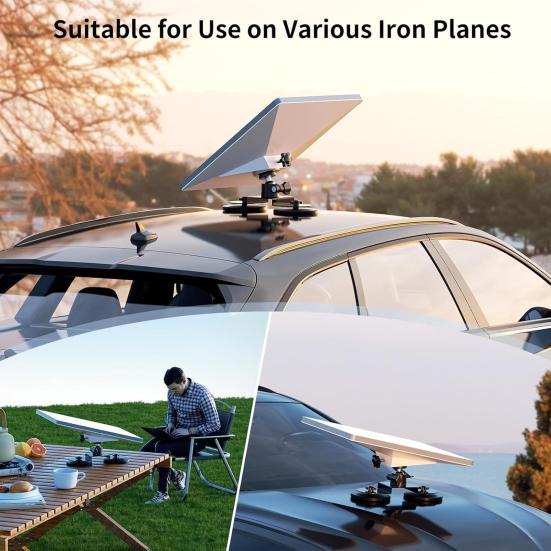 Mini Magnetic Mount Car Roof Mount Easy To Install Adjustable Angle Antenna Magnetic Mounting Bracket for RV Boat