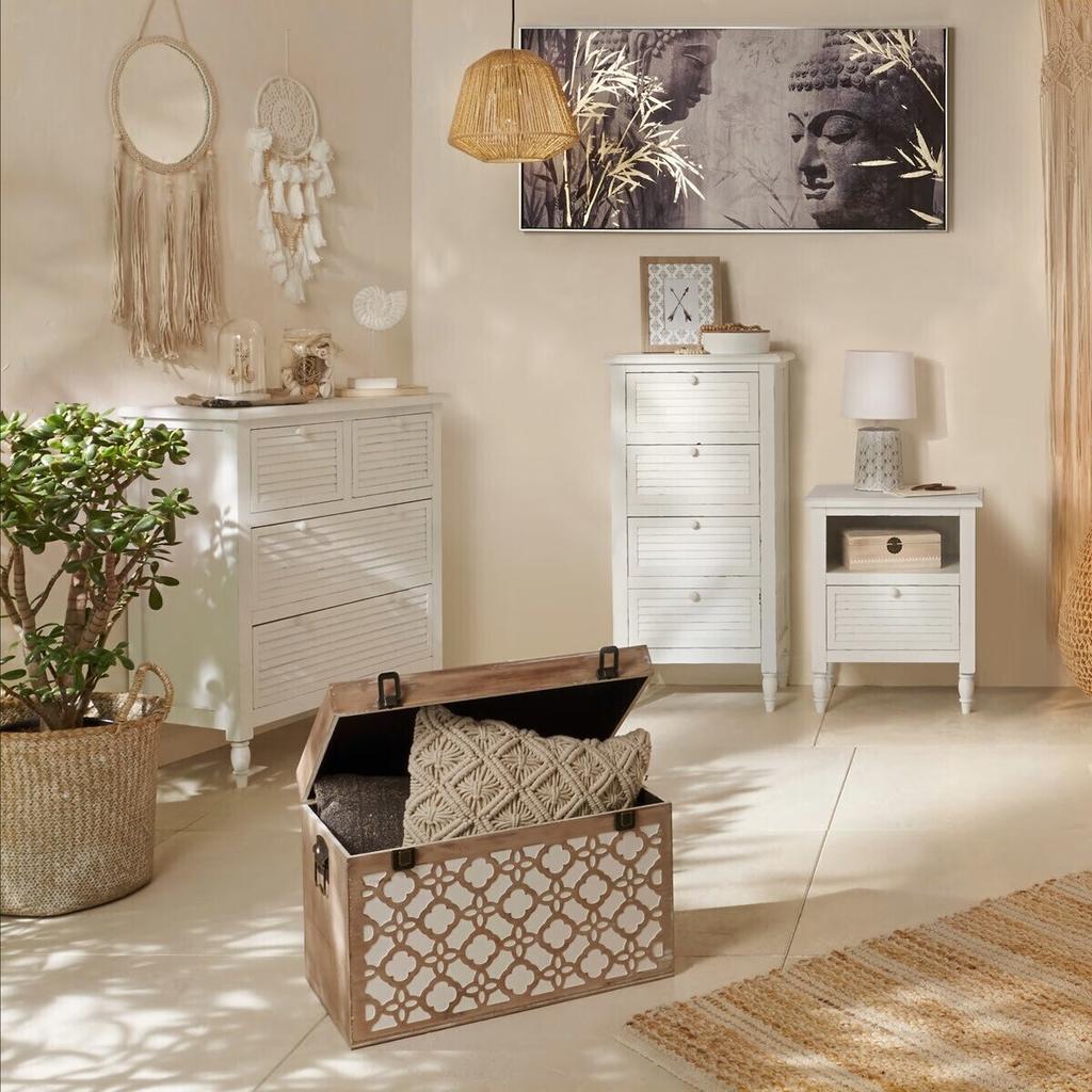 Round Mirror Cord Natural With Fringes 78X31Cm