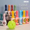 Children's Large Indoor Bowling Set - Interactive Parent-Child Game for Toddlers and Kindergarteners