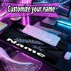 Custom Name Personalized Dallas Cowboys Pattern Mousepad, Laptop PC Desk Mat, Decorative Desk Mat for Home Keyboard Pad Gift