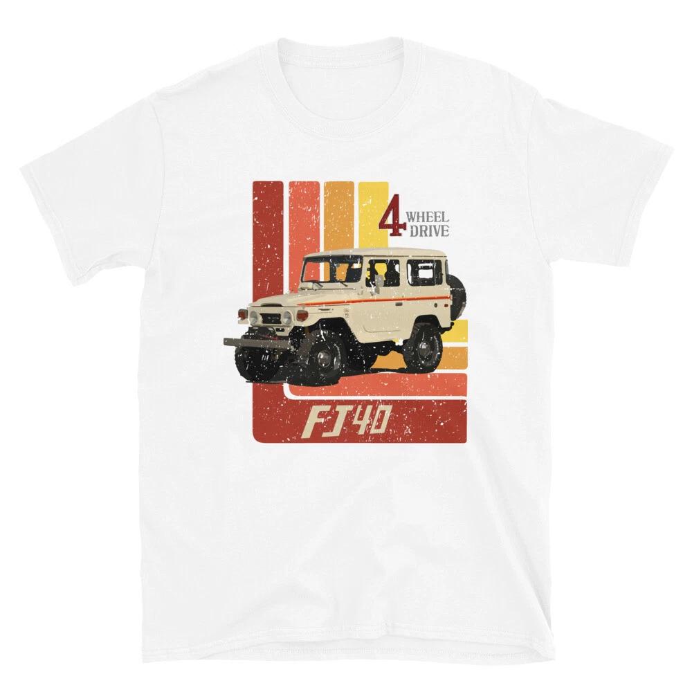 Retro Land Cruiser FJ40 SUV T-Shirt XXXXL