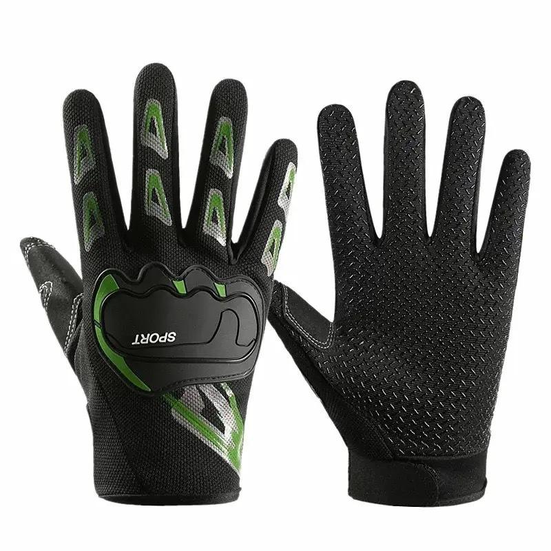 1Pair Motorcycle Gloves Summer Mesh Breathable Moto Gloves Men Women Touch Screen Motocross Gloves