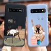 Für Samsung Galaxy S10 S10e S10+ Hülle Niedliche Mode Cartoon Hülle Weiche TPU Handyhülle Für Samsung S10 Plus S 10 Galaxy S10e Schale