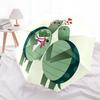 1pc Turtles Love Automatic Open/close Umbrella, 8-Rib Sturdy Structure, Portable Travel Umbrella, Parties, Everyday Useb033