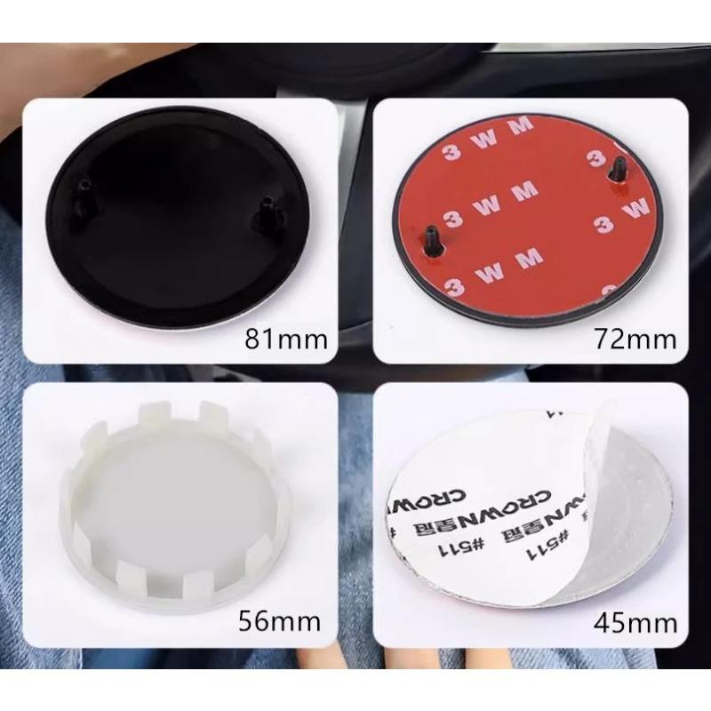 74/82/56/45mm Car Hood Front Rear Trunk Steering Wheel Emblem Badge Replacement For BMW E36 E46 E53 E90 E60 E61 E93 X1 X3 X5