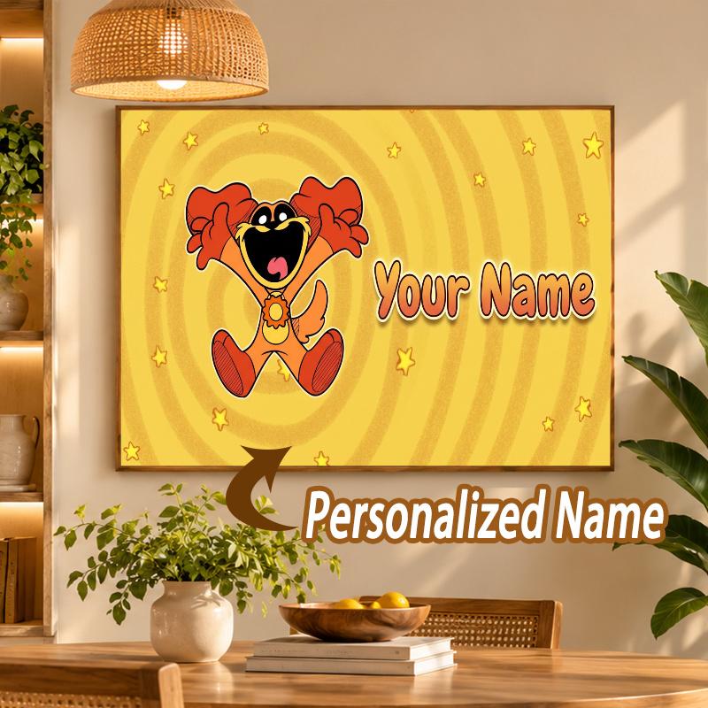 Custom Name DogDay 5D Diamond Painting Personalized Full Drill Diamond Art Kit Gift