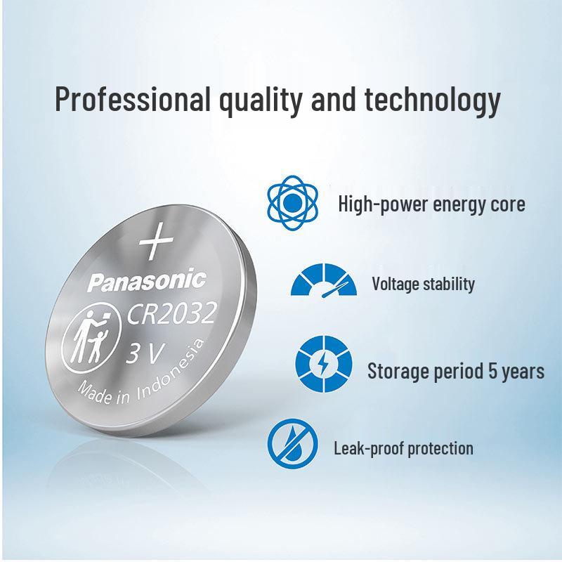 CR2032/CR2025 3V Lithium Button Battery for Motherboards, Remote Controls, Scales, and Cars