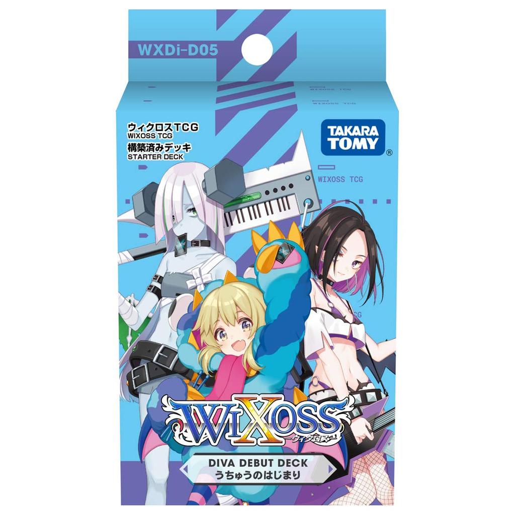WIXOSS TCG Deck DIVA DEBUT DECK The Beginning of Uchuu WXDi-D05 Pre-constructed
