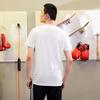 Adidas Letter Logo Print Breathable Sports Casual Short Sleeve T-Shirt Men Tops White ADITSG2SMU-WBU-1