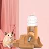 3 In 1 Hamster Water Bottle Dispenser Leakproof Container Feeding Watering Drinker Drinking Bowl