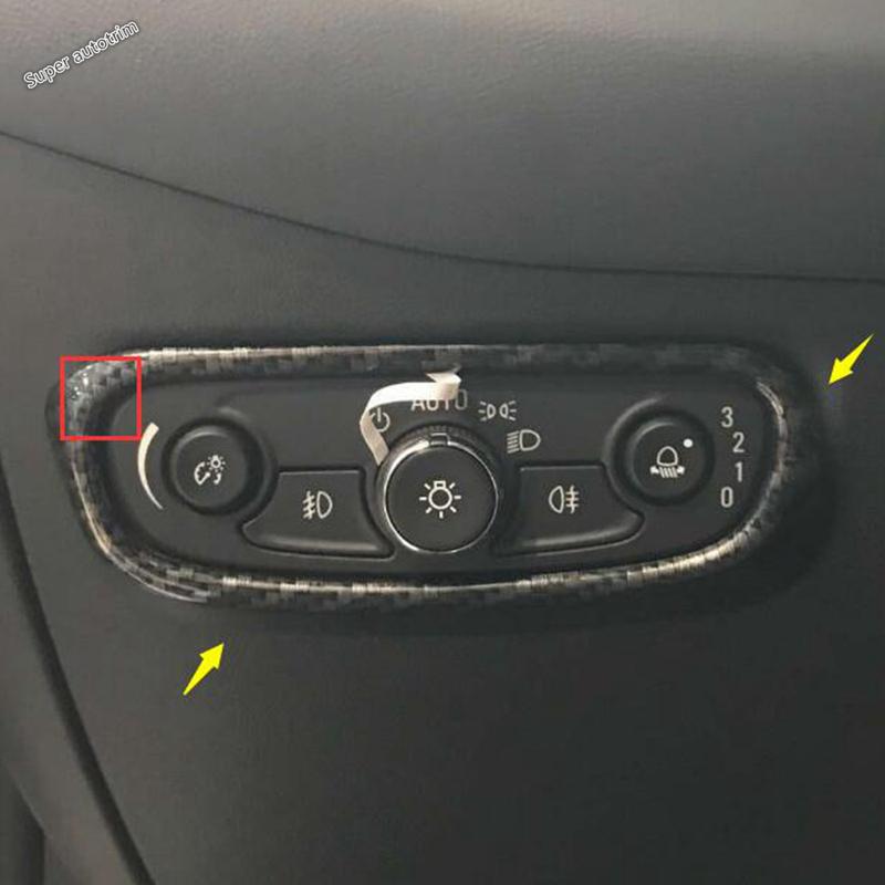 Window Lift Panel / Head Light / Reading Lamp / Dashboard Air AC Vents Cover Trim Accessories For Chevrolet Equinox 2017 -